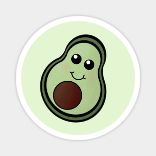 Cute Kawaii Avocado Magnet